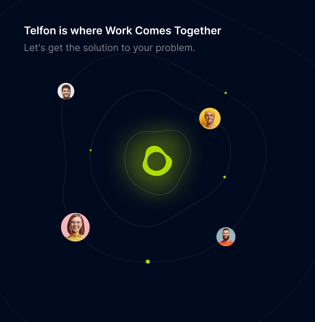 Telfon collaboration visualization